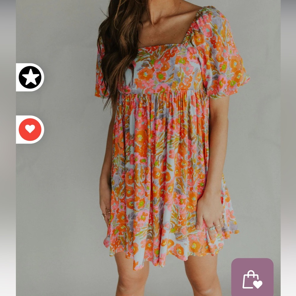 Floral Mini Dress